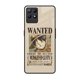 Luffy Wanted Realme Narzo 50 Glass Back Cover Online