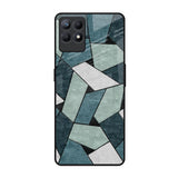 Abstact Tiles Realme Narzo 50 Glass Back Cover Online
