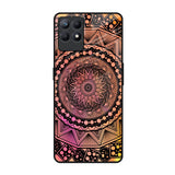 Floral Mandala Realme Narzo 50 Glass Back Cover Online