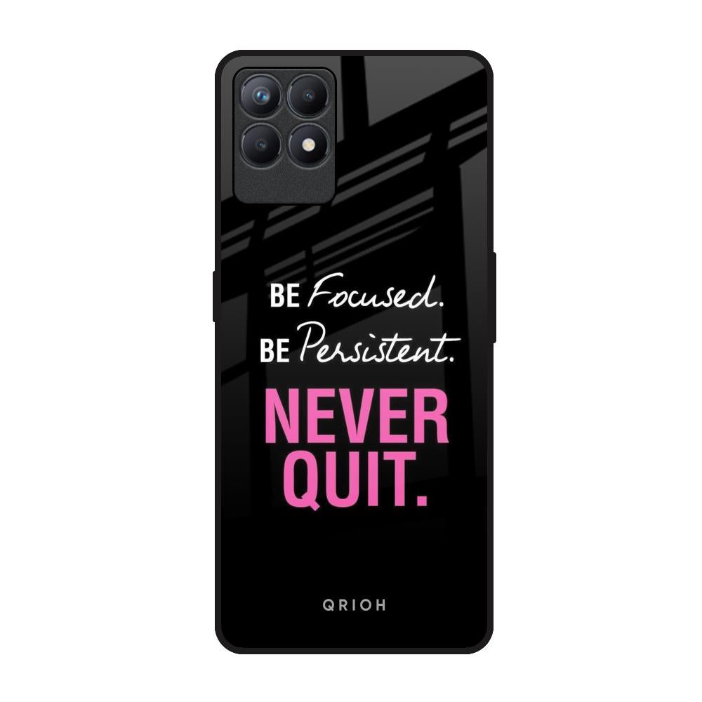 Be Focused Realme Narzo 50 Glass Back Cover Online