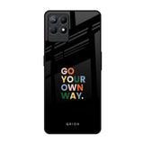 Go Your Own Way Realme Narzo 50 Glass Back Cover Online