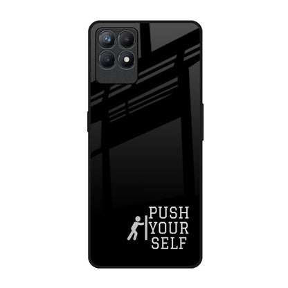 Push Your Self Realme Narzo 50 Glass Back Cover Online