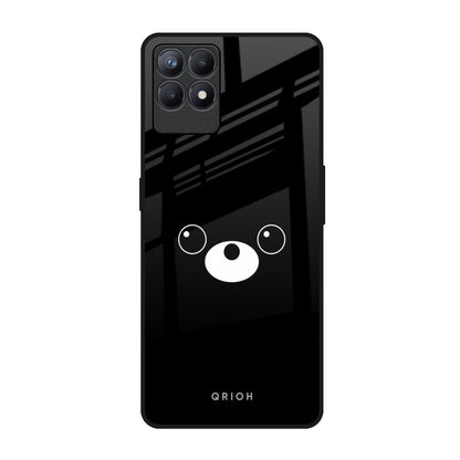 Cute Bear Realme Narzo 50 Glass Back Cover Online