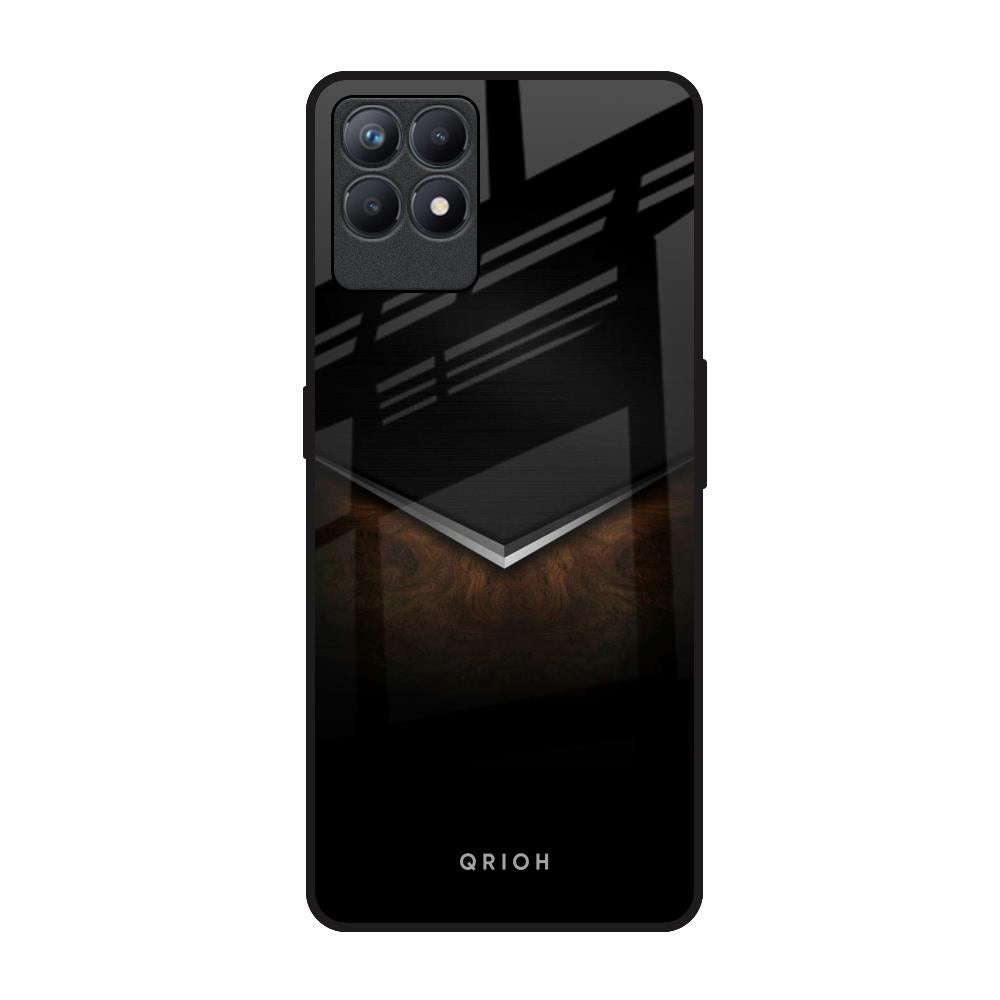 Dark Walnut Realme Narzo 50 Glass Back Cover Online