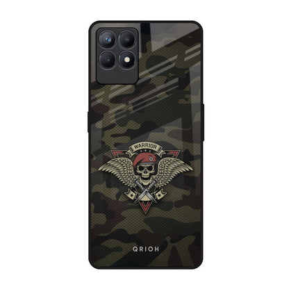Army Warrior Realme Narzo 50 Glass Back Cover Online