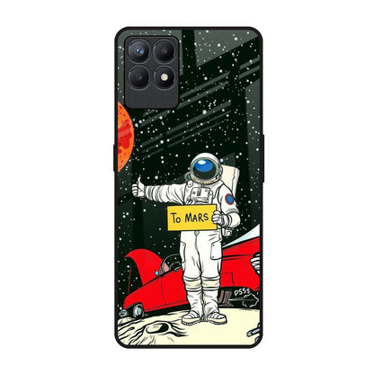 Astronaut on Mars Realme Narzo 50 Glass Back Cover Online