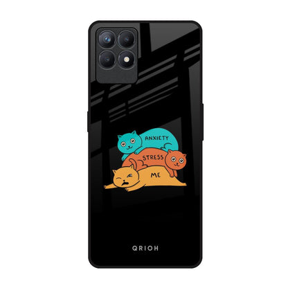 Anxiety Stress Realme Narzo 50 Glass Back Cover Online
