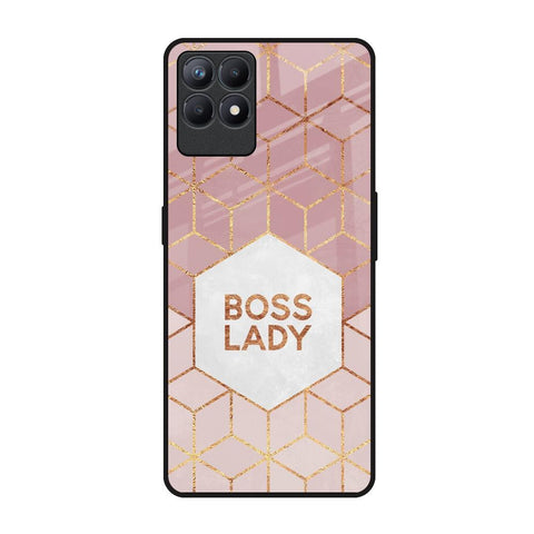Boss Lady Realme Narzo 50 Glass Back Cover Online