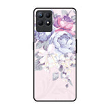 Elegant Floral Realme Narzo 50 Glass Back Cover Online