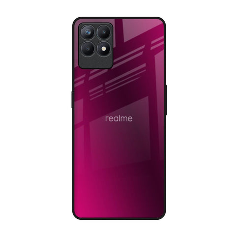 Pink Burst Realme Narzo 50 Glass Back Cover Online