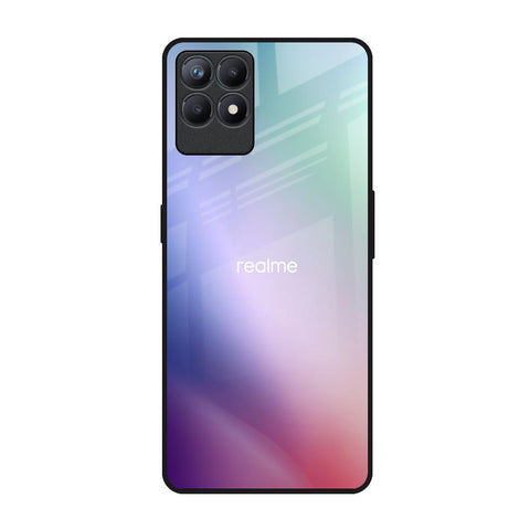 Abstract Holographic Realme Narzo 50 Glass Back Cover Online