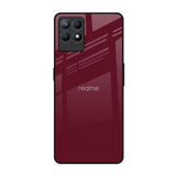 Classic Burgundy Realme Narzo 50 Glass Back Cover Online