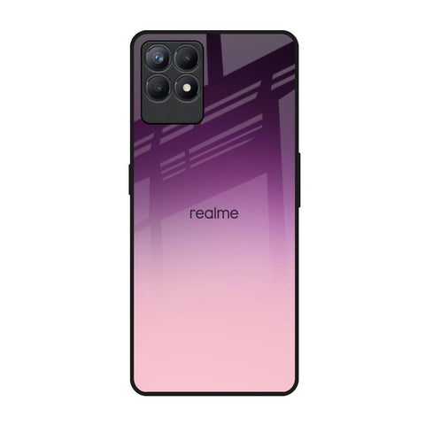 Purple Gradient Realme Narzo 50 Glass Back Cover Online