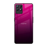 Purple Ombre Pattern Realme Narzo 50 Glass Back Cover Online