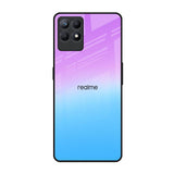 Unicorn Pattern Realme Narzo 50 Glass Back Cover Online