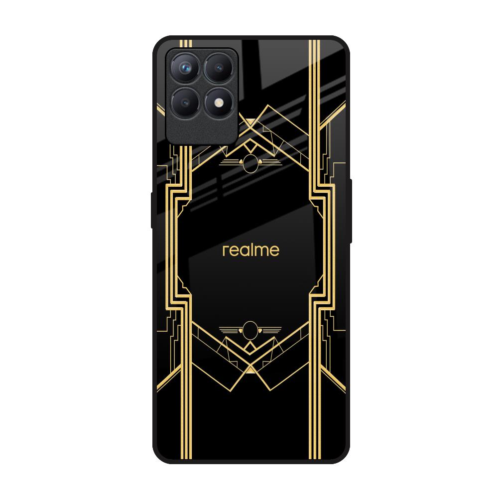 Sacred Logo Realme Narzo 50 Glass Back Cover Online