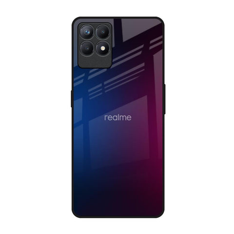 Mix Gradient Shade Realme Narzo 50 Glass Back Cover Online