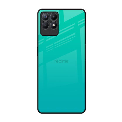 Cuba Blue Realme Narzo 50 Glass Back Cover Online