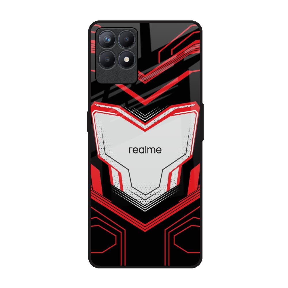 Quantum Suit Realme Narzo 50 Glass Back Cover Online