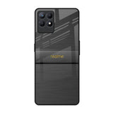 Grey Metallic Glass Realme Narzo 50 Glass Back Cover Online