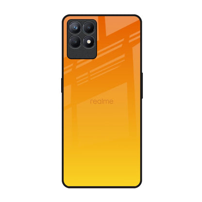Sunset Realme Narzo 50 Glass Back Cover Online