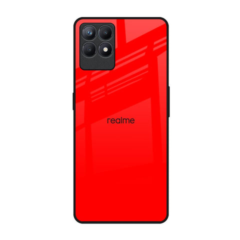 Blood Red Realme Narzo 50 Glass Back Cover Online