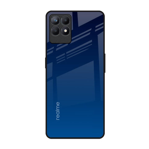 Very Blue Realme Narzo 50 Glass Back Cover Online