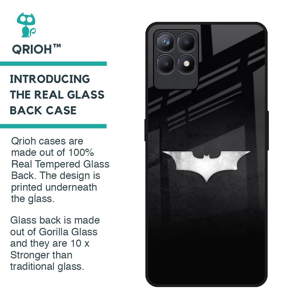 Super Hero Logo Glass Case for Realme Narzo 50