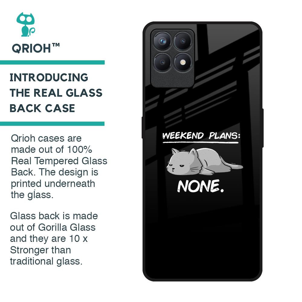 Weekend Plans Glass Case for Realme Narzo 50