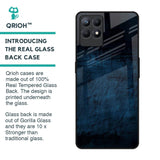 Dark Blue Grunge Glass Case for Realme Narzo 50