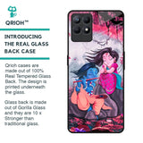 Radha Krishna Art Glass Case for Realme Narzo 50