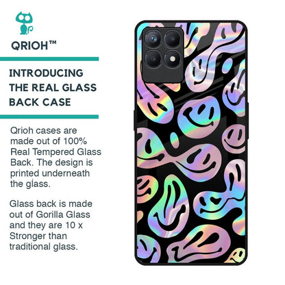 Acid Smile Glass Case for Realme Narzo 50