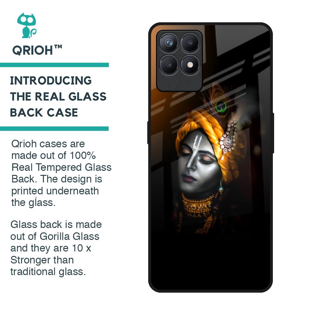 Ombre Krishna Glass Case for Realme Narzo 50