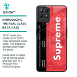 Supreme Ticket Glass Case for Realme Narzo 50