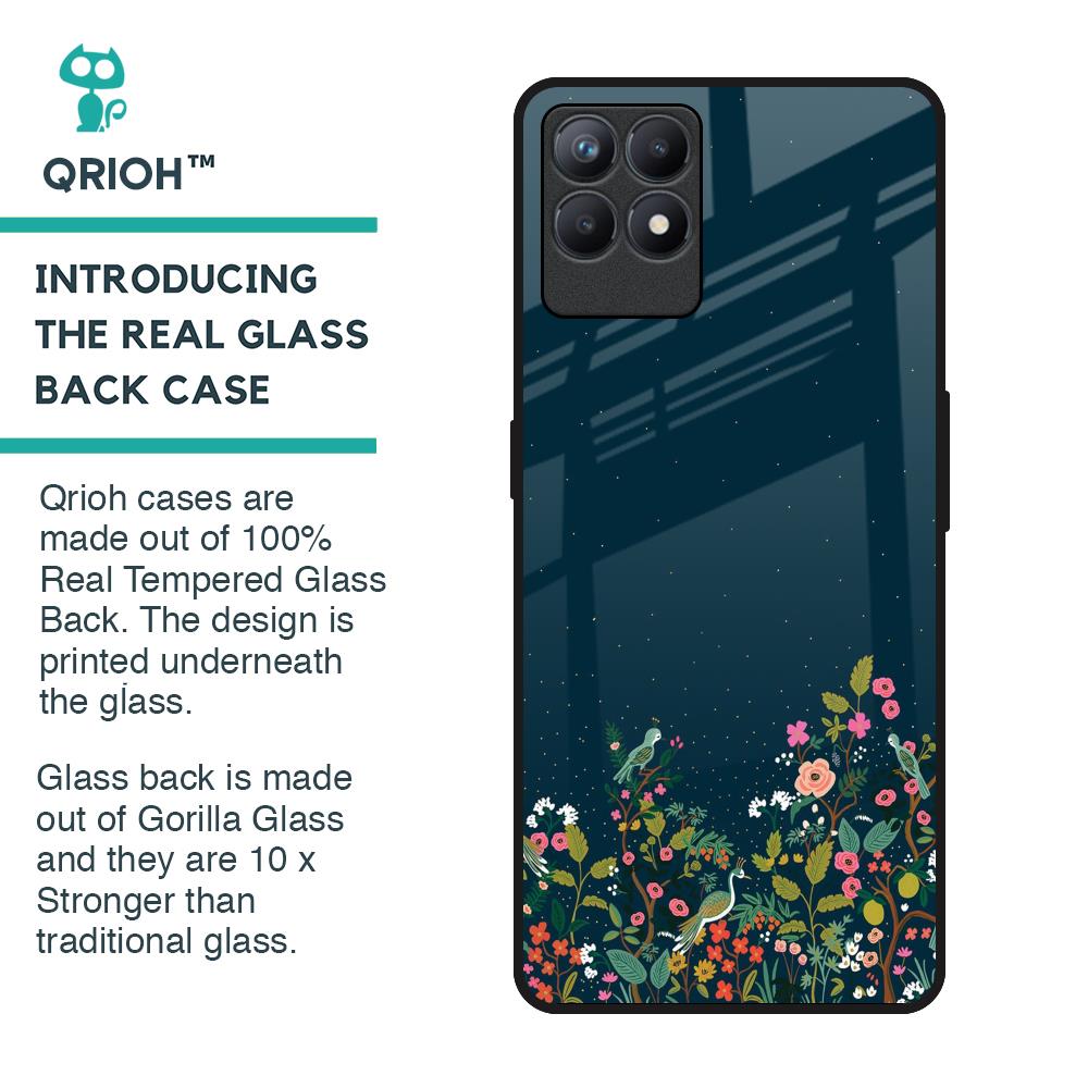 Small Garden Glass Case For Realme Narzo 50