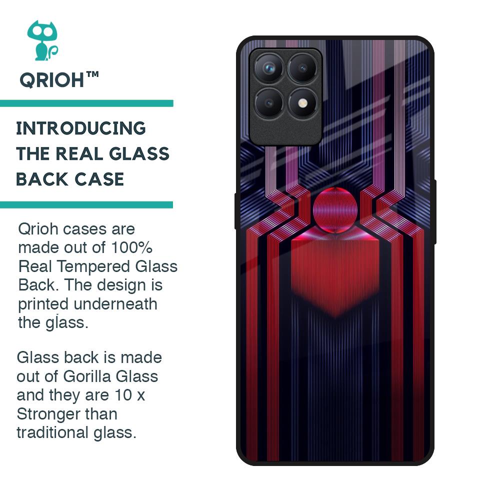 Super Art Logo Glass Case For Realme Narzo 50