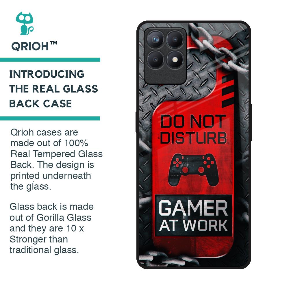 Do No Disturb Glass Case For Realme Narzo 50