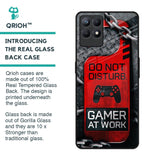 Do No Disturb Glass Case For Realme Narzo 50