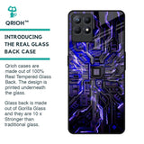 Techno Color Pattern Glass Case For Realme Narzo 50