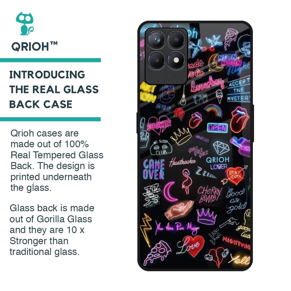 Accept The Mystery Glass Case for Realme Narzo 50