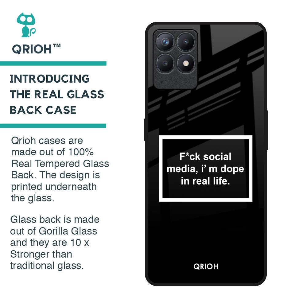Dope In Life Glass Case for Realme Narzo 50