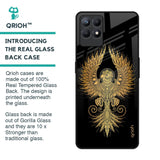 Mythical Phoenix Art Glass Case for Realme Narzo 50