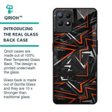 Vector Art Glass Case for Realme Narzo 50