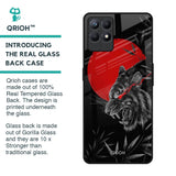 Red Moon Tiger Glass Case for Realme Narzo 50