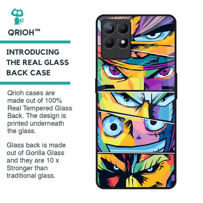 Anime Legends Glass Case for Realme Narzo 50