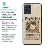Luffy Wanted Glass Case for Realme Narzo 50
