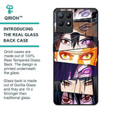Anime Eyes Glass Case for Realme Narzo 50