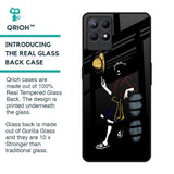 Luffy Line Art Glass Case for Realme Narzo 50