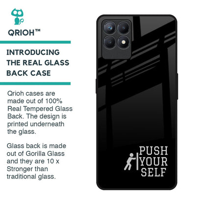 Push Your Self Glass Case for Realme Narzo 50