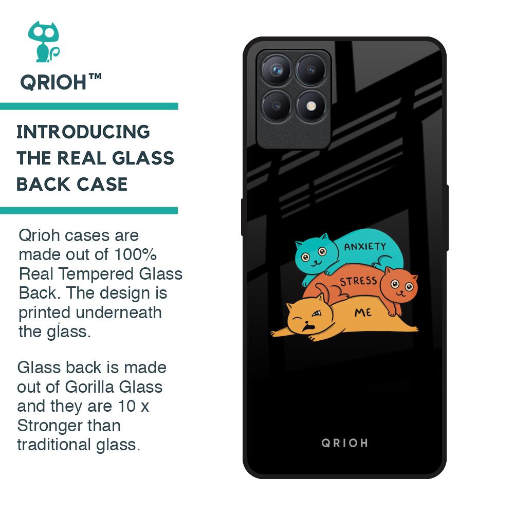 Anxiety Stress Glass Case for Realme Narzo 50